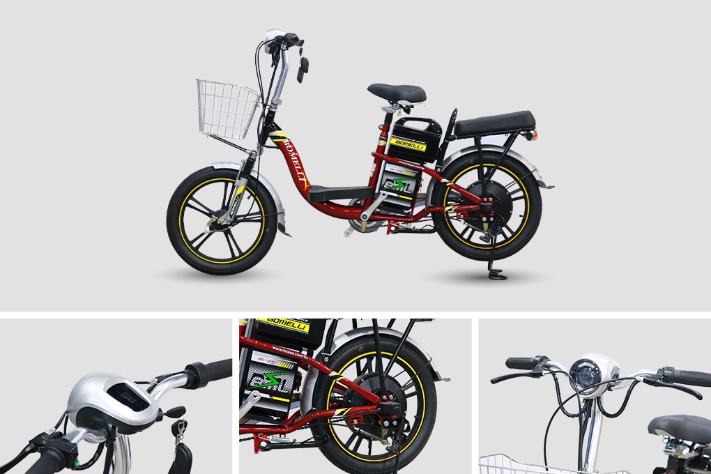 Xe đạp điện Bomelli 18 có với giá 8.590.000VND